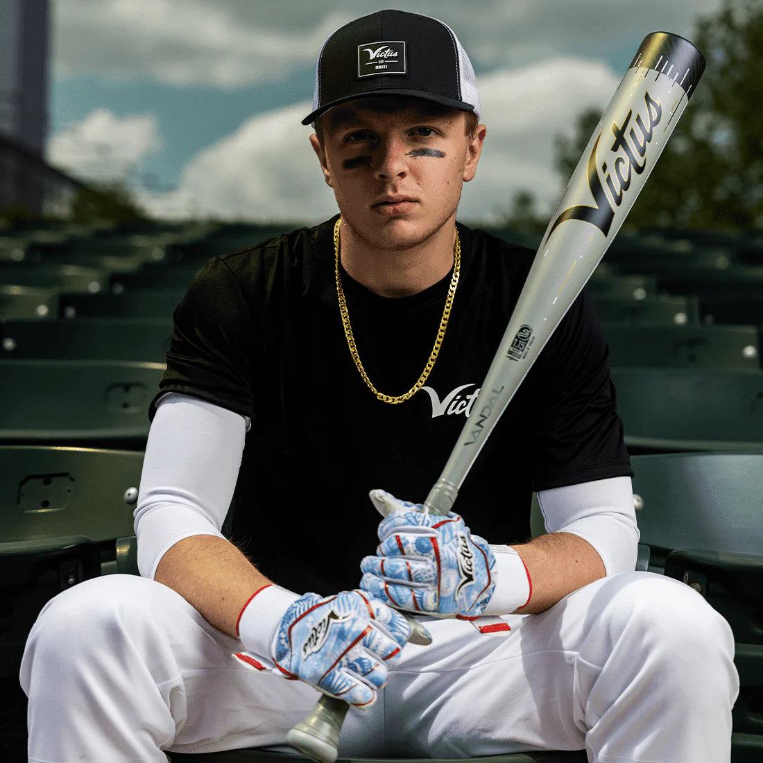 Victus NOX Full Wrap Batting Gloves (Multiple Colors): VBGNOXFW - Image 3