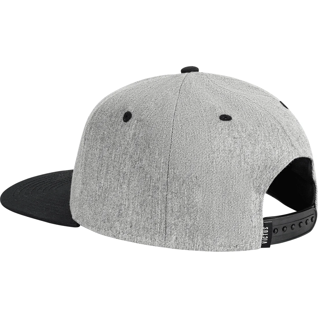 Victus Outline Scripted Trucker Hat: VAHTOUSCR-GY/BK-A - Image 2