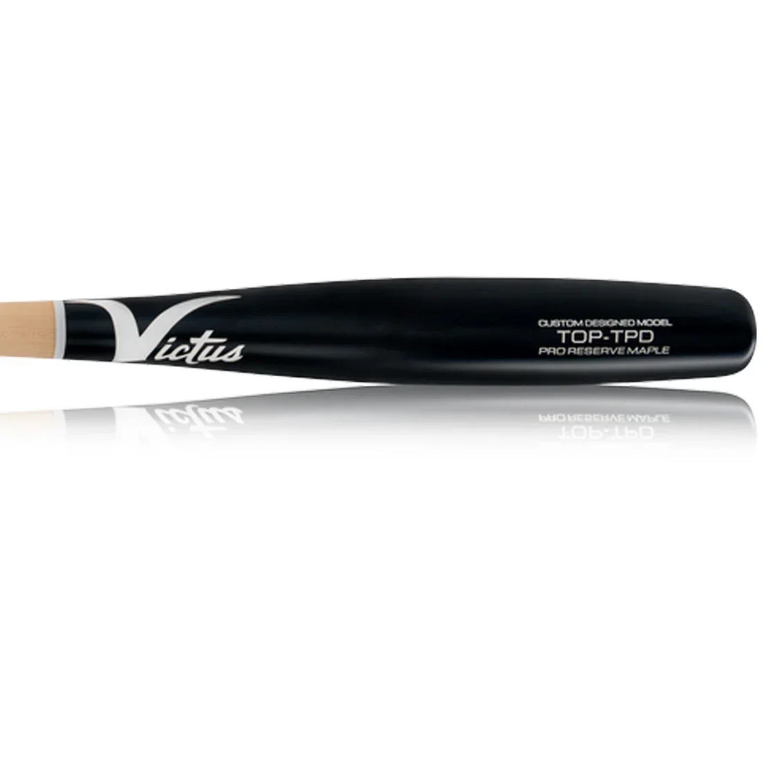Victus Pro Reserve TOP Torpedo Maple Wood Baseball Bat: VRWMTOPTOR-N/BK - Image 3