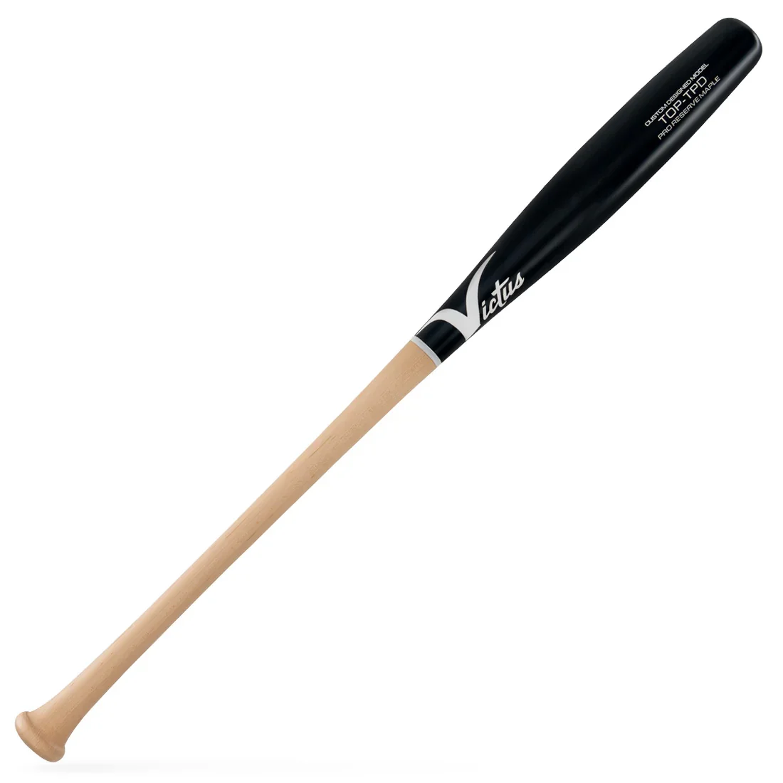 Victus Pro Reserve TOP Torpedo Maple Wood Baseball Bat: VRWMTOPTOR-N/BK - Image 4