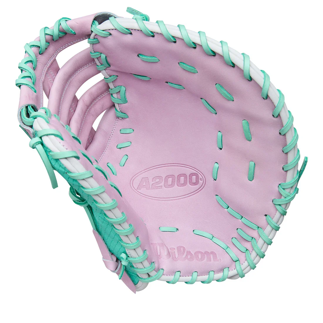 Wilson A2000 1620FPSS 12.5" Winter Collection Fastpitch First Base Mitt: WBW103949125 - Image 4