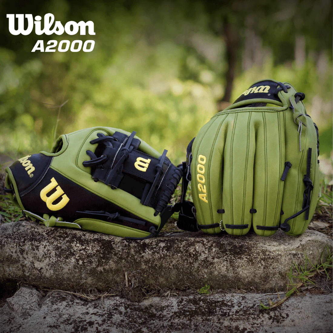 Wilson A2000 1786 "Standard Issue" 11.5" Infield Baseball Glove (Military Green) - Image 2