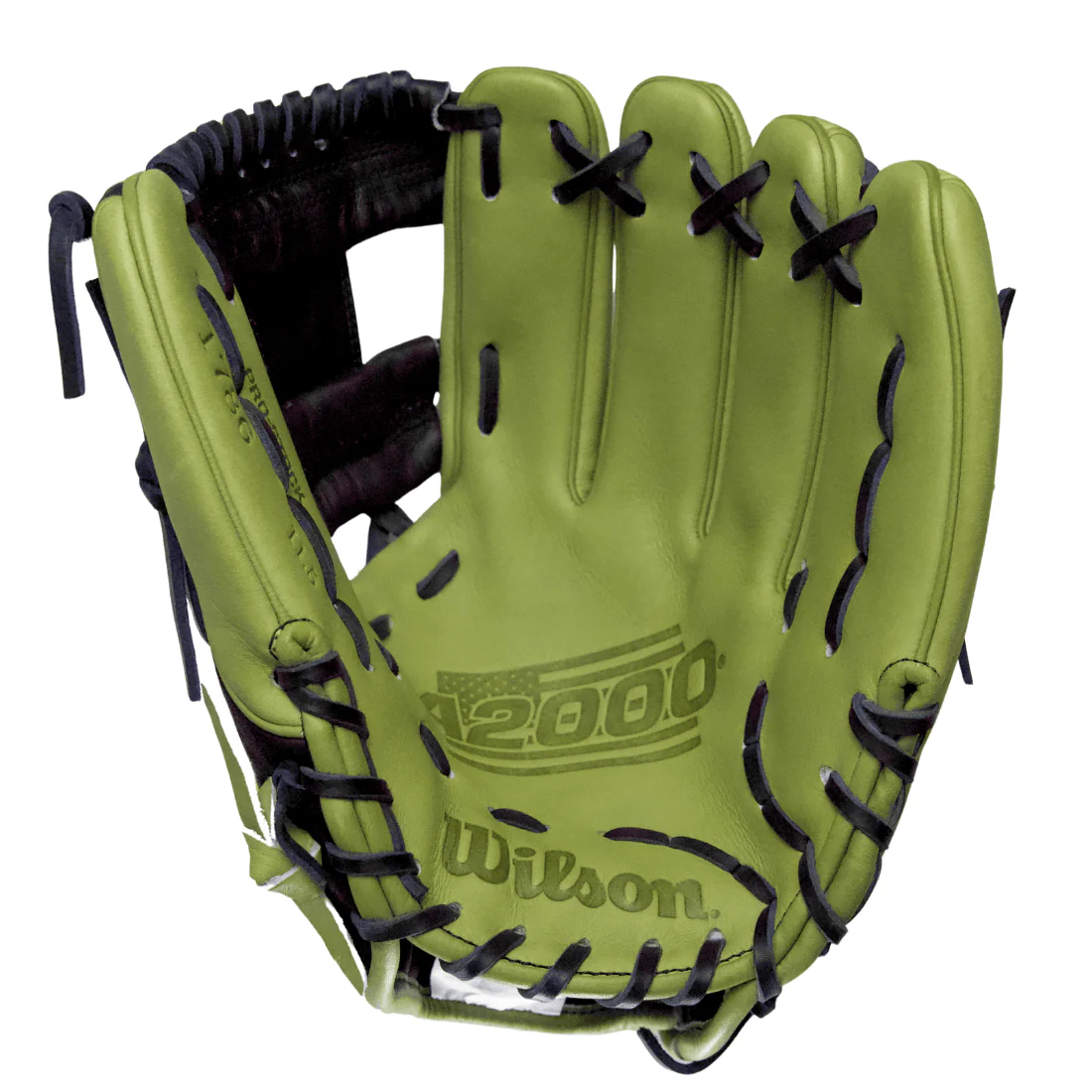 Wilson A2000 1786 "Standard Issue" 11.5" Infield Baseball Glove (Military Green) - Image 3