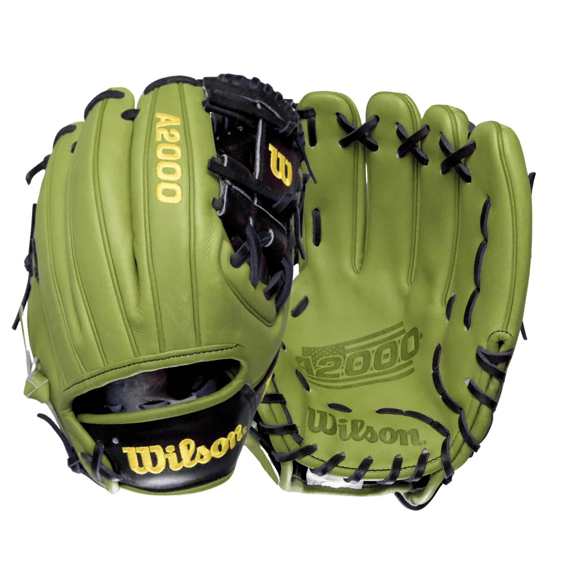 Wilson A2000 1786 "Standard Issue" 11.5" Infield Baseball Glove (Military Green) - Image 4