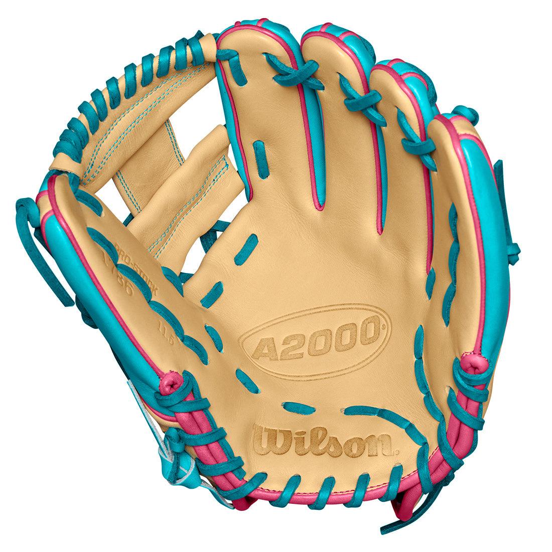 Wilson A2000 1786 11.5" Spring Collection Infield Baseball Glove: WBW102537115 - Image 10