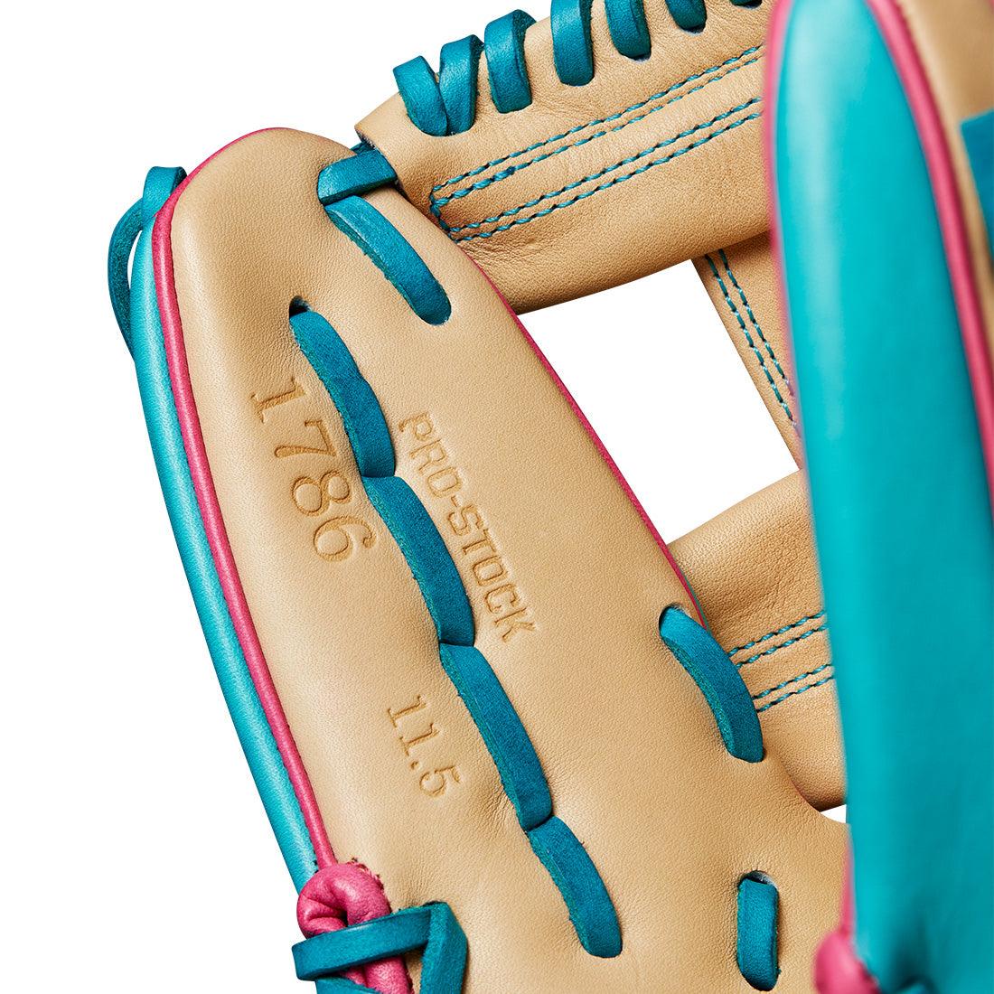 Wilson A2000 1786 11.5" Spring Collection Infield Baseball Glove: WBW102537115 - Image 12