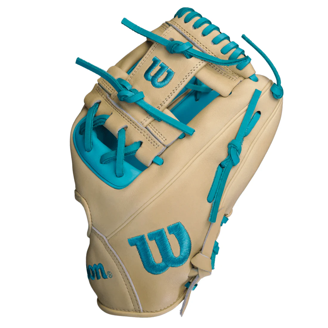 Wilson A2000 1786 "Oasis" 11.5" Infield Baseball Glove (Blonde / Seafoam) - Image 4
