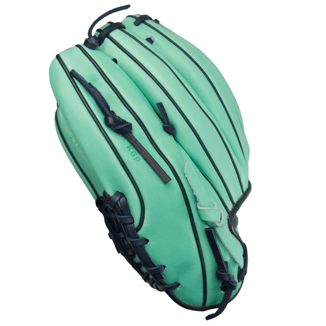 Wilson A2000 1786 "Mint Condition" 11.5" Infield Baseball Glove (Seafoam / Navy / Orange) - Image 5