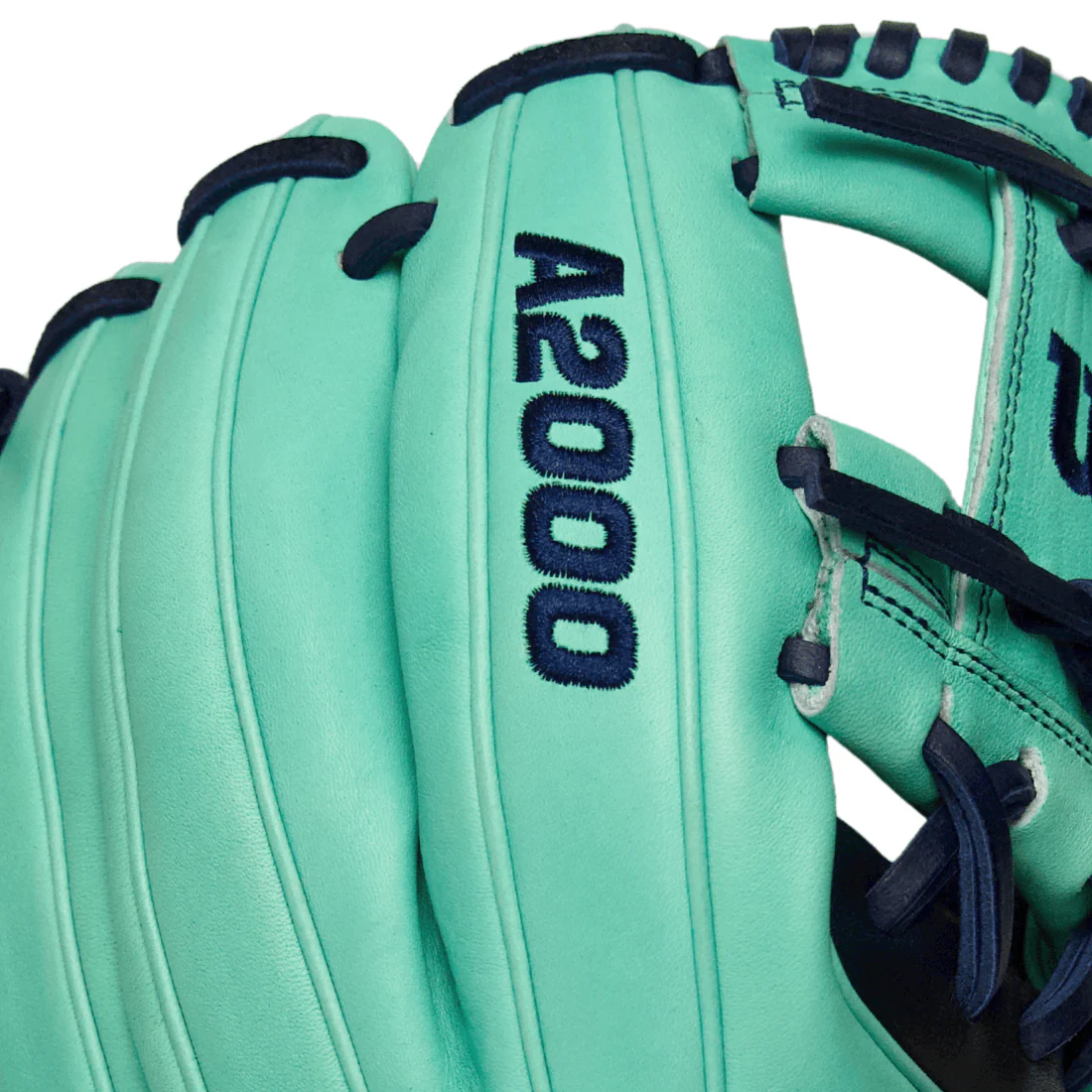 Wilson A2000 LE 1786 11.5" Infield Baseball Glove: Seafoam / Navy - Image 8
