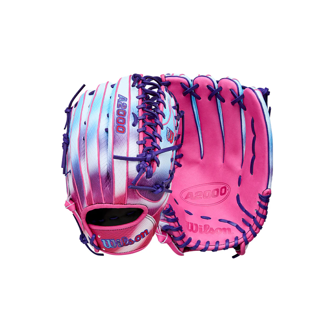 2026 Wilson A2000 OT7SS 12.75" Spring Collection Outfield Baseball Glove: WBW1041361275 - Image 5