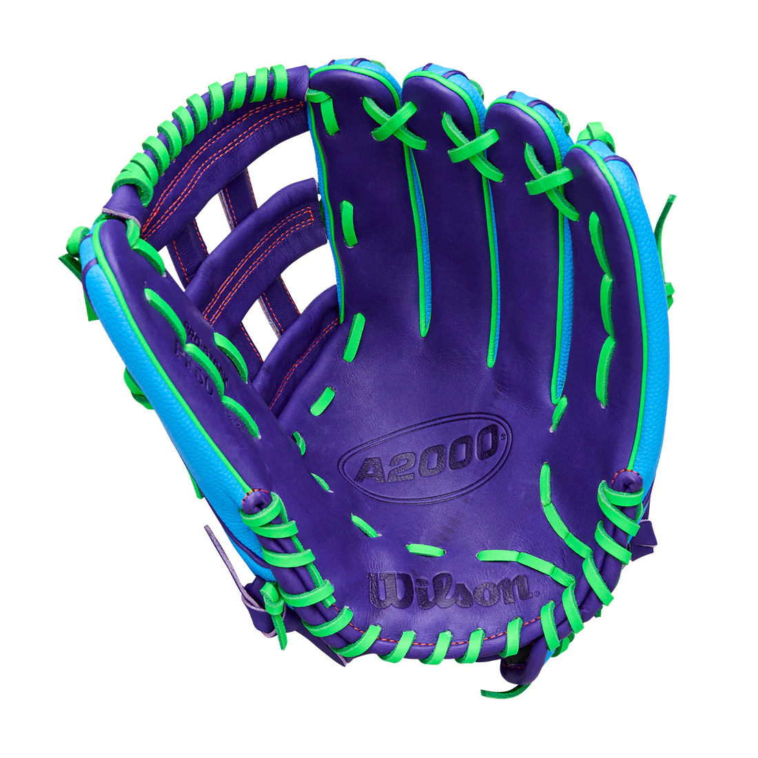 2026 Wilson A2000 PF50SS 12.25" Spring Collection Outfield Baseball Glove: WBW1041461225 - Image 2