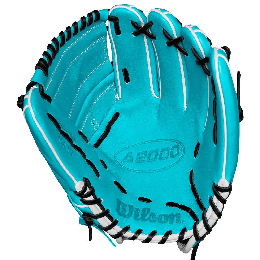 Wilson A2000 SA17 12" Spring Collection Pitcher's Baseball Glove: WBW10255012 - Image 6