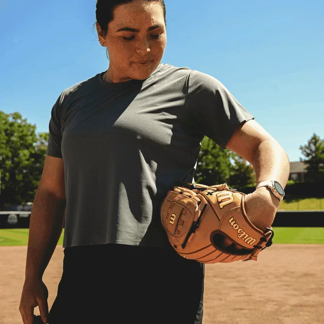 Winter 2024 Rachel Garcia A2000® ASO 12” Fastpitch Softball Glove: WBW10274012 - Image 11